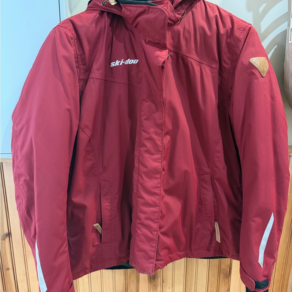 Ski-Doo Women's Red Ski & Snowmobile Jacket